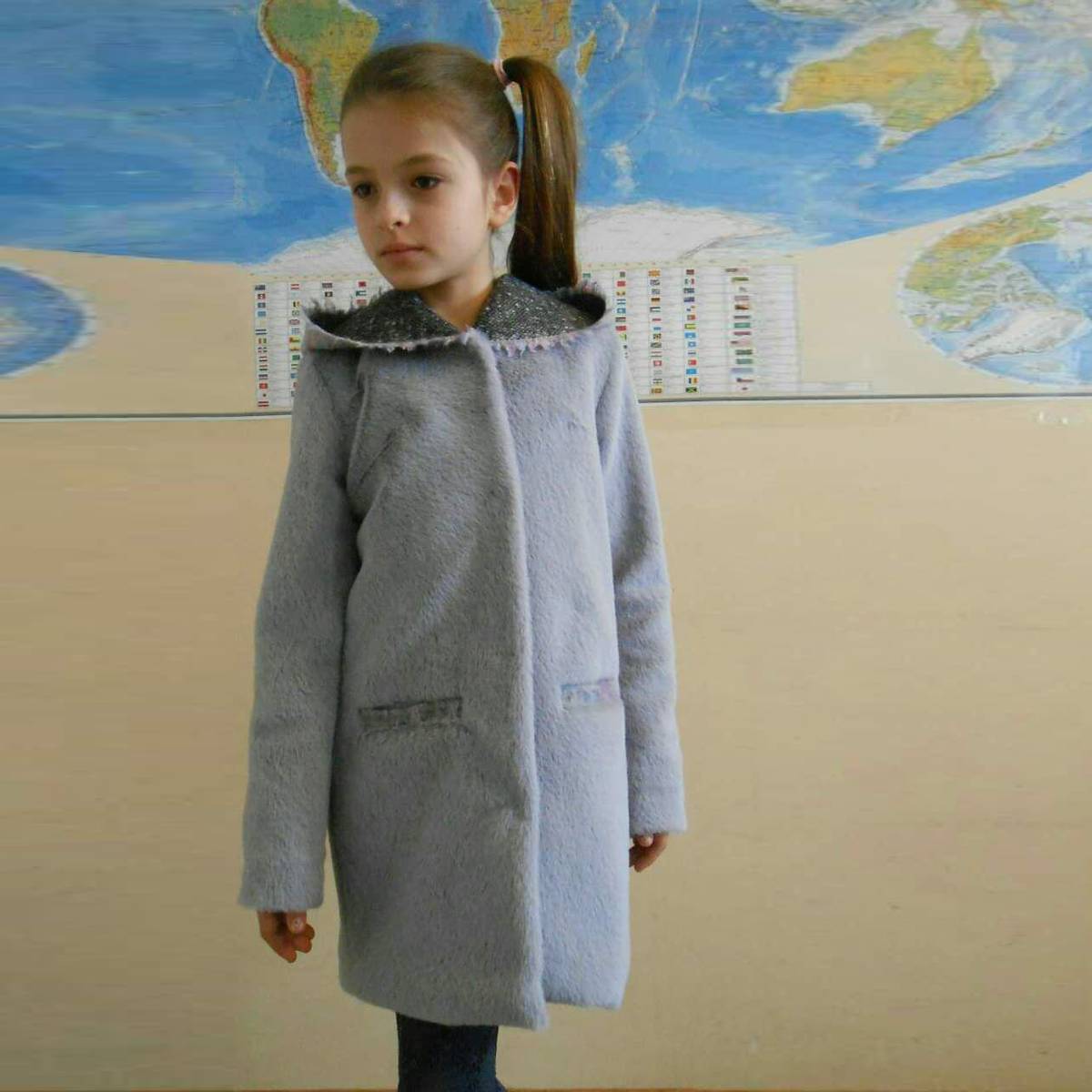 Меховые пальто для детей